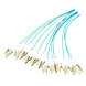 OM3 fibre optique Pigtail Turquoise St - 12 pièces