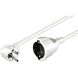 Câble d'alimentation Schuko 10m blanc