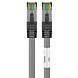Câble RJ45 Cat8 S/FTP (PIMF) Gris - 0,25m