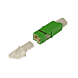 Coupleur Keystone Singlemode E2000-E2000 Simplex Vert