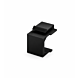 Caches Keystone, set de 4, noir