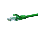 Câble Cat5e UTP 100% cuivre vert - 10m