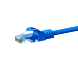 Câble Cat5e UTP 100% cuivre bleu - 7.50m