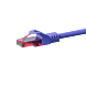 Câble CAT6 UTP 100% cuivre violet - 30m