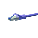 Câble CAT6A S/FTP (PIMF) 100% cuivre violet - 1.50m