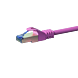 Câble CAT6A S/FTP (PIMF) 100% cuivre rose - 1.50m