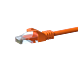 Câble CAT6 UTP CCA orange - 10m