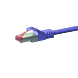 Câble CAT6 SSTP / PIMF Violet - 0.25m