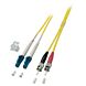 Câble optique à fibres optiques duplex OS2 LC-ST 2M