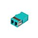 Coupleur Keystone multimode LC-LC Turquoise Duplex