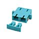 Coupleur multimode SC-SC Duplex Turquoise
