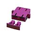 Coupleur multimode SC-SC Duplex Violet