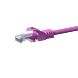 Câble Cat5e UTP 100% cuivre rose - 2m