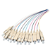 OM4 fibre optique Pigtail Set de couleur SC - 12 pièces