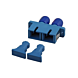 Coupleur Singlemode SC-St Duplex Bleu
