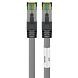 Câble RJ45 Cat8 S/FTP (PIMF) Gris - 0,50m