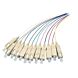OM3 Pigtail fibre optique de couleur SC - 12 pièces