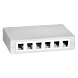 Boîtier média Keystone 12 ports