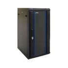 Baie serveur 15U 10 pouces avec porte en verre 370x450x770mm (LxPxH)