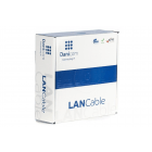 Rouleau câble rigide gris CAT5E F / UTP CCA - 100m