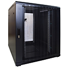 Mini baie de serveur 12U avec porte perforée 800x1200x720mm (LXPXH)
