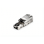 Connecteur RJ45 CAT6A S/FTP sans outillage - pour câble rigide