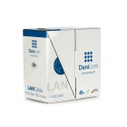 Rouleau câble flexible gris Cat6 S / FTP CCA - 305m