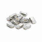 Connecteur RJ45 Cat5e - pour câble flexible et rigide - blindé - 10 pièces