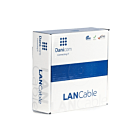 Rouleau câble flexible gris CAT5E F / UTP CCA - 100M