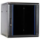 Baie murale 12U non assemblée avec porte en verre 600x600x635mm (LXPXH)