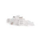 Connecteur RJ45 Cat6 UTP traversant - pour câble flexible - 10 pièces