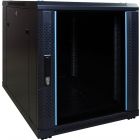 Mini baie de serveur 12U avec porte en verre 600x600x720mm (LXPXH)