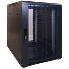 Mini baie de serveur 15U avec porte perforée 600x600x860mm (LXPXH)