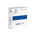 Rouleau câble rigide gris CAT5E F / UTP CCA - 100m