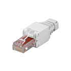 Connecteur RJ45 Cat5e UTP - Tooless - pour câble flexible et rigide