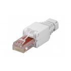 Connecteur RJ45 Cat5e UTP - Tooless - pour câble flexible et rigide