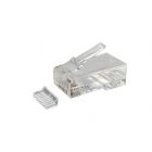 Connecteur RJ45 CAT6  + Pièce auxiliaire - pour câble flexible - non blindé