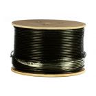 Rouleau câble DANICOM rigide extérieur noir CAT6 UTP PE (FCA) - 305m