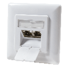 CAT6A UTP / STP Box intégrée, Blanc