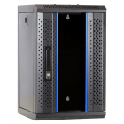 Baie de serveur 10 pouces 9U avec porte en verre 312x310x486mm (LXPXH)