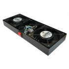 Paquet de ventilateur avec 2 ventilateurs adaptés aux baies murales