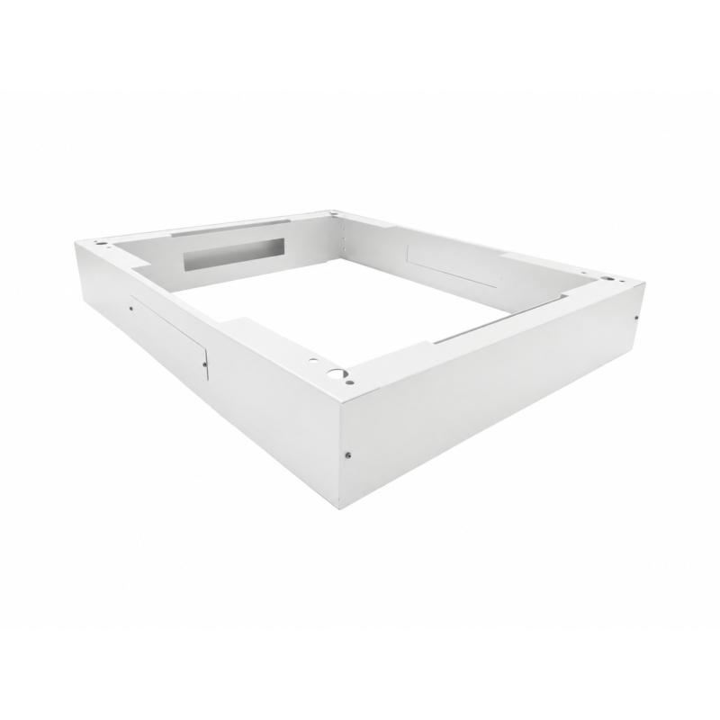 Base pour baie de brassage de 19 pouces 800x800x150mm (LXPXH) - Blanc
