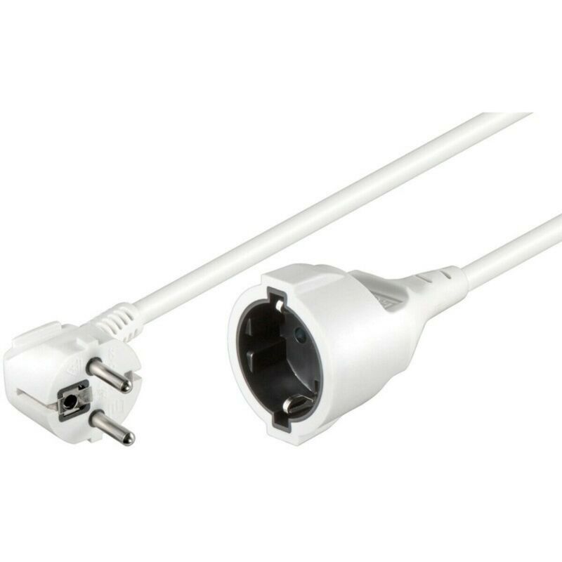 Câble d'alimentation Schuko 10m blanc