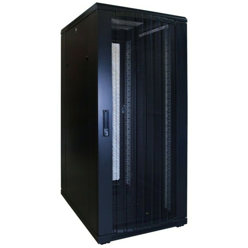 Baie de serveur 27U avec porte perforée 600x800x1400mm (LXPXH)