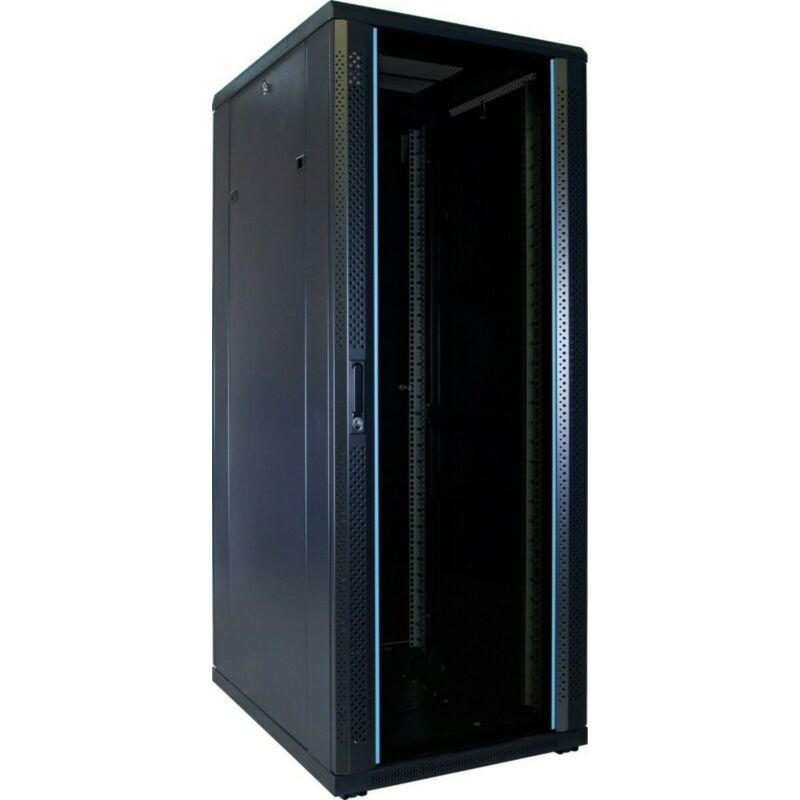 Baie de serveur 32U avec porte en verre 600x800x1600mm (LXPXH)