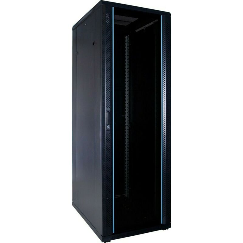 Baie de serveur 37U avec porte en verre 600x800x1800mm (LXPXH)