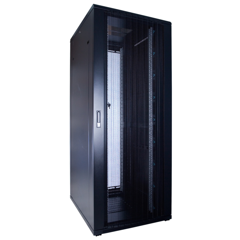Baie de serveur 47U avec porte perforée 600x800x2260mm (LXPXH)