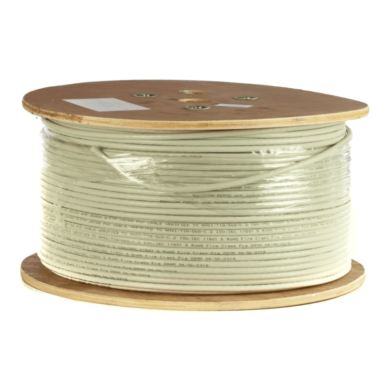 Câble sur bobine DANICOM CAT6A U/UTP 500 m flexible - LSZH (Fca)
