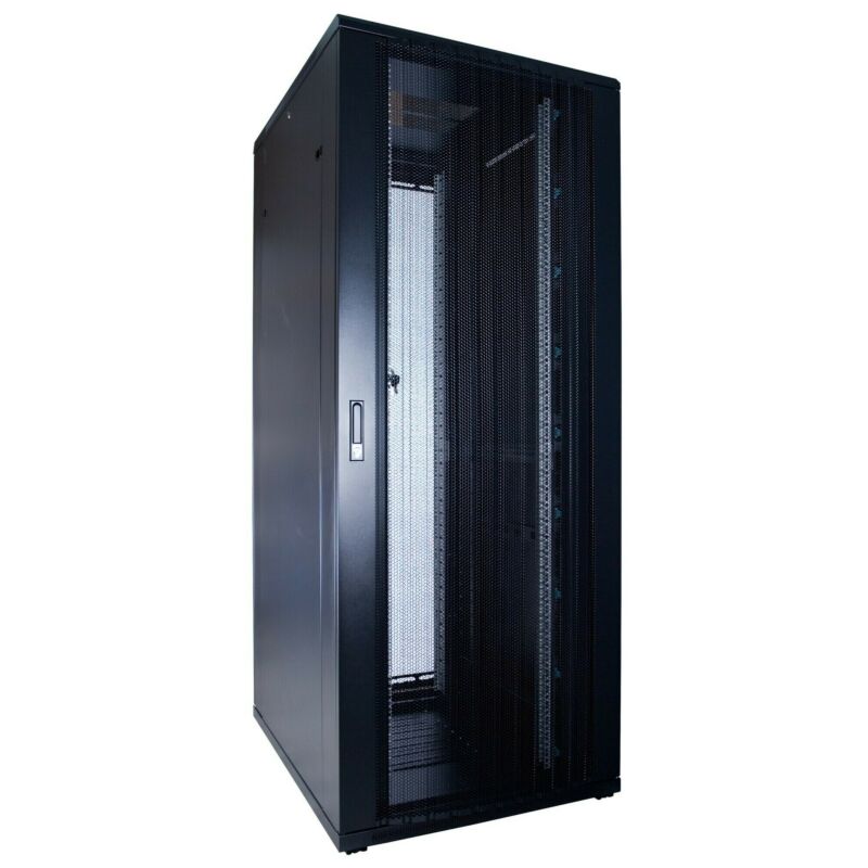 Baie de serveur 47U avec porte perforée 600x1000x2260mm (LXPXH)