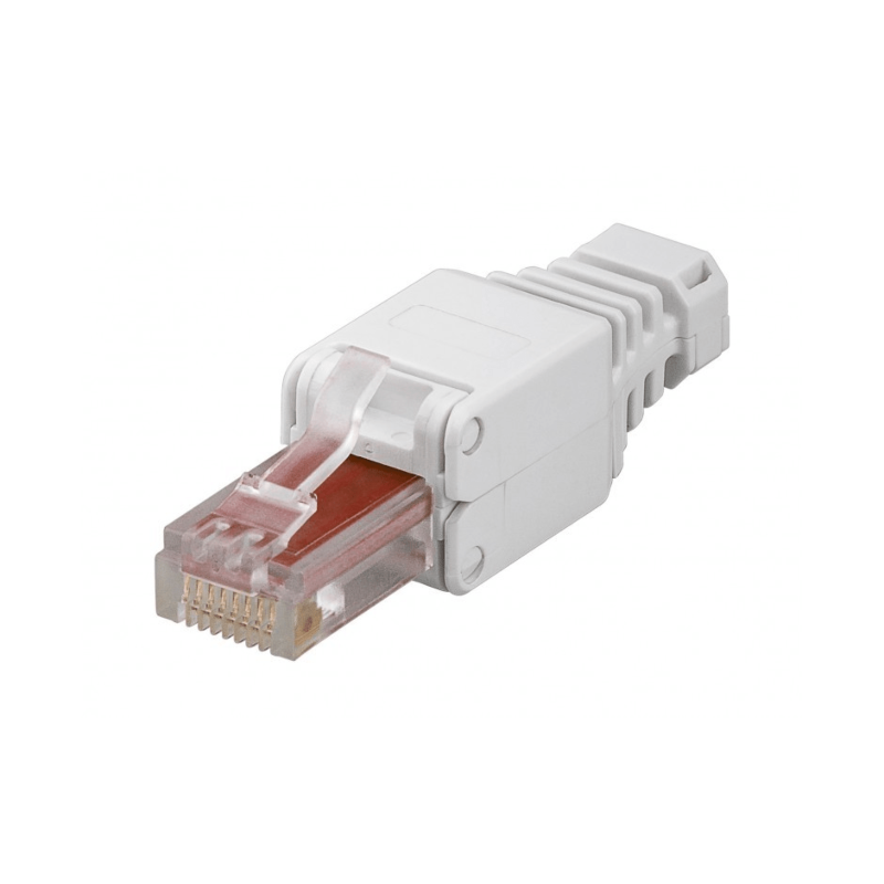 Connecteur RJ45 Cat6A UTP sans outil - pour câble flexible et rigide